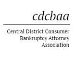 Central District Consumer Bankruptcy Attorney Association badge